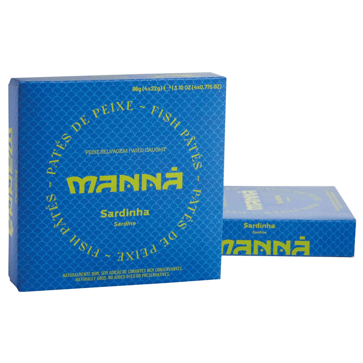 Patê de Sardinha Manna 88g