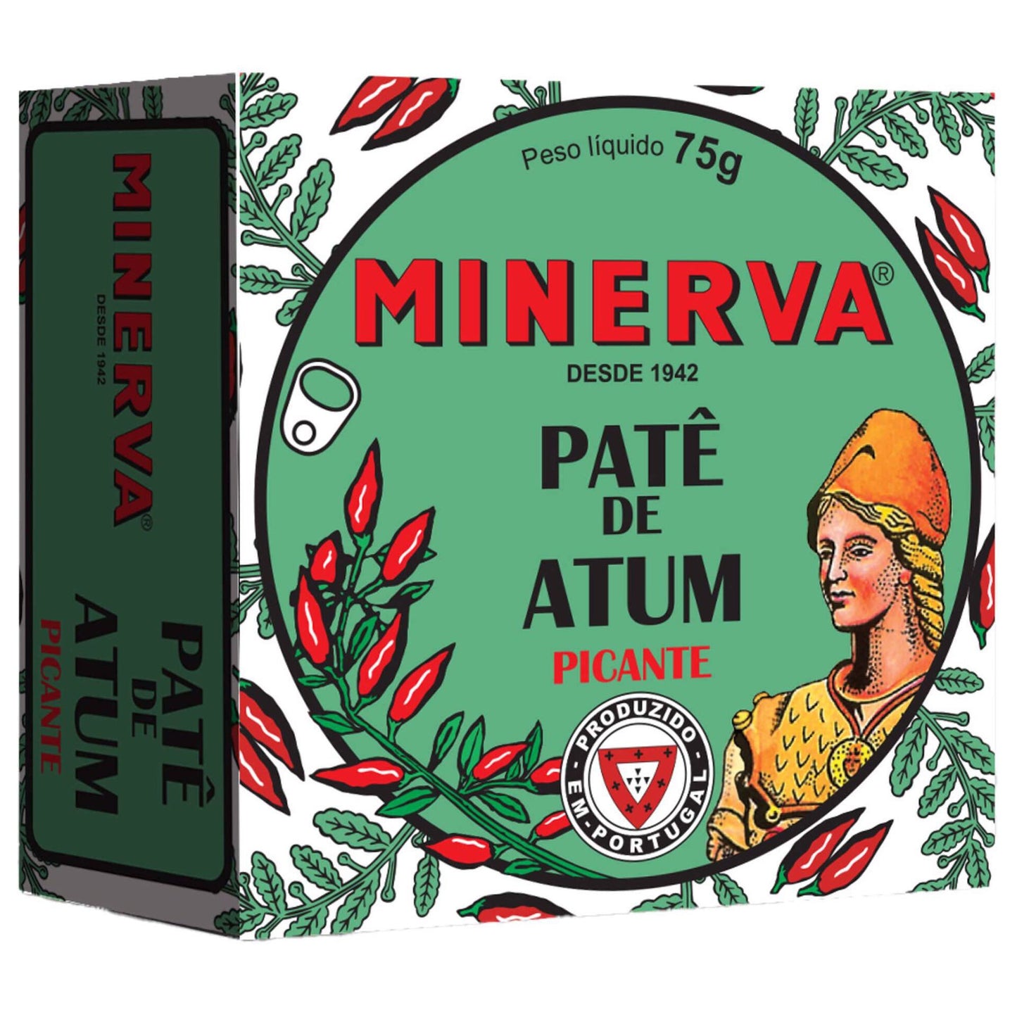 Paté de Atún con Guindilla Minerva 75g