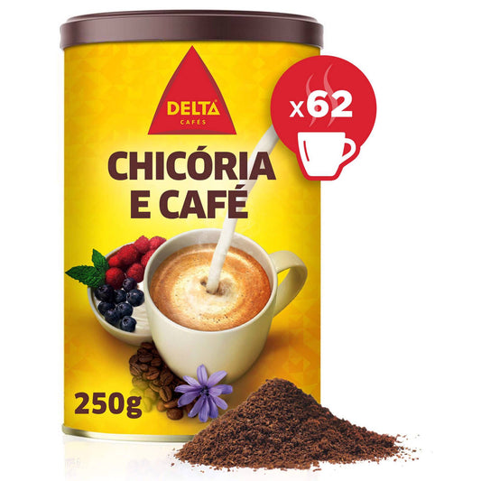 Bebida Solúvel de Chicória e Café Delta 250 gr