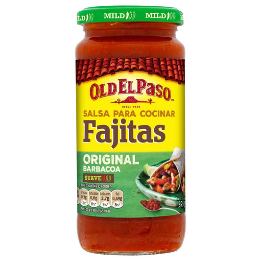Salsa Fajita Sin Gluten Old El Paso 395 gramos