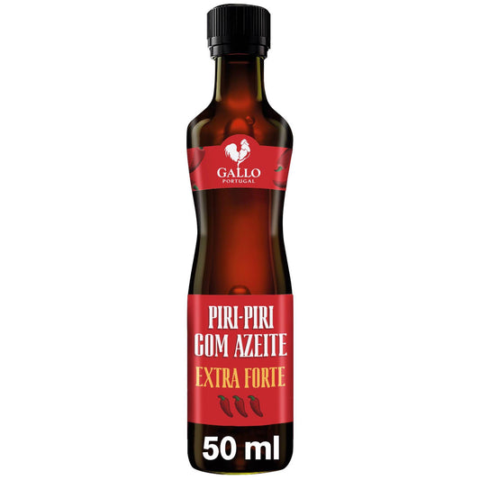 Piri-Piri con Aceite de Oliva Extra Fuerte Sin Gluten Gallo 50ml