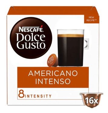 Americano Intenso 16 capsules Nescafé Dolce Gusto