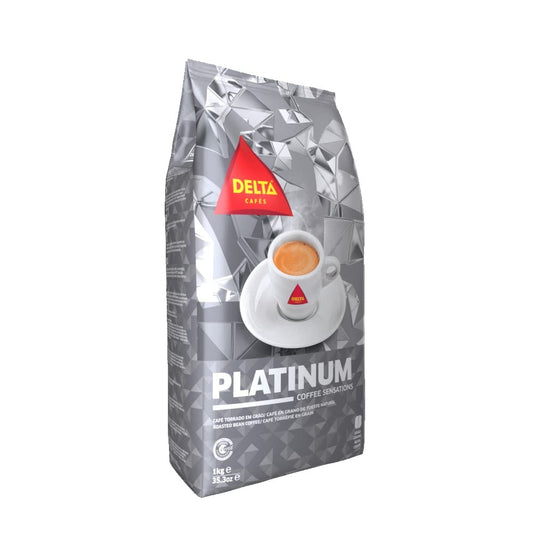 Café Delta en grano PLATINO 500g