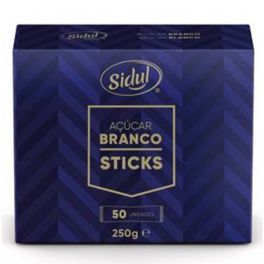 Azúcar Blanco 50 Sticks Sidul emb. 250 gramos
