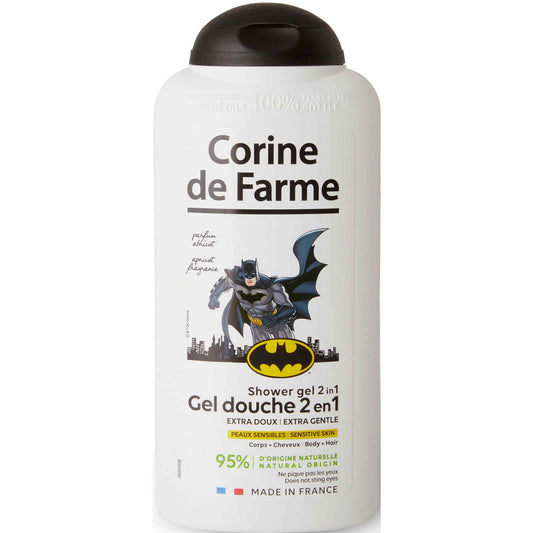Gel de banho Batman 2 em 1 para pele sensível Corine de Farme 300 ml