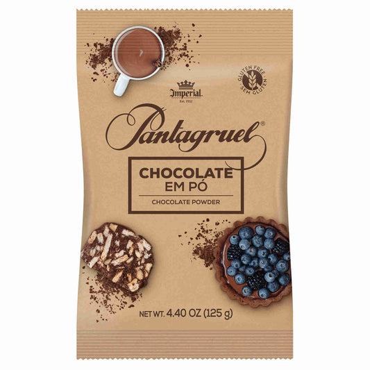 Chocolate em Pó Sem Glúten Pantagruel emb. 125 gr
