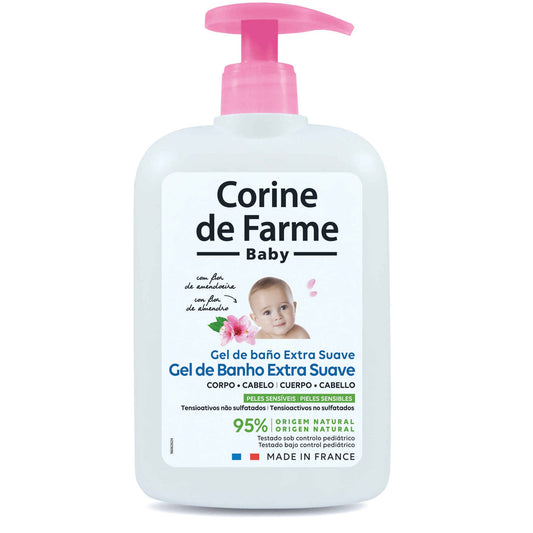 Gel de banho extra suave Corine de Farme 500 ml