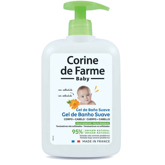 Gel de banho para pele sensível Corine de Farme 500 ml