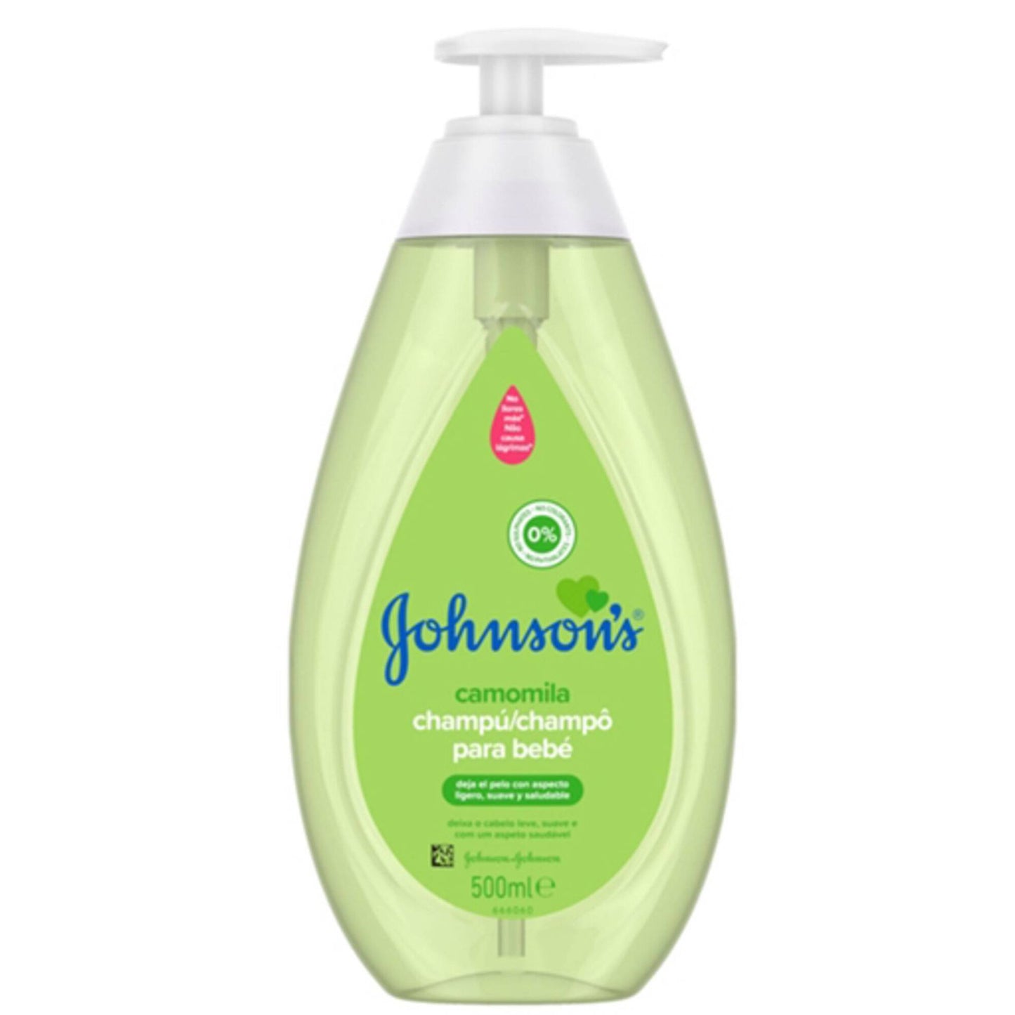 Shampoo suave de camomila para bebês Johnson's Baby 500 ml