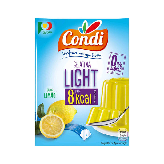 Gelatina en polvo ligera de limón Condi emb. 2 x 15 gramos