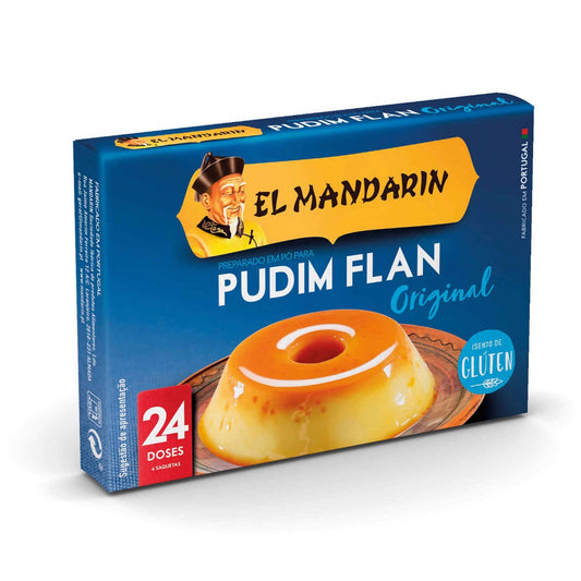 Preparado para Flan Budín El Mandarín emb. 4 x 4,8 gramos