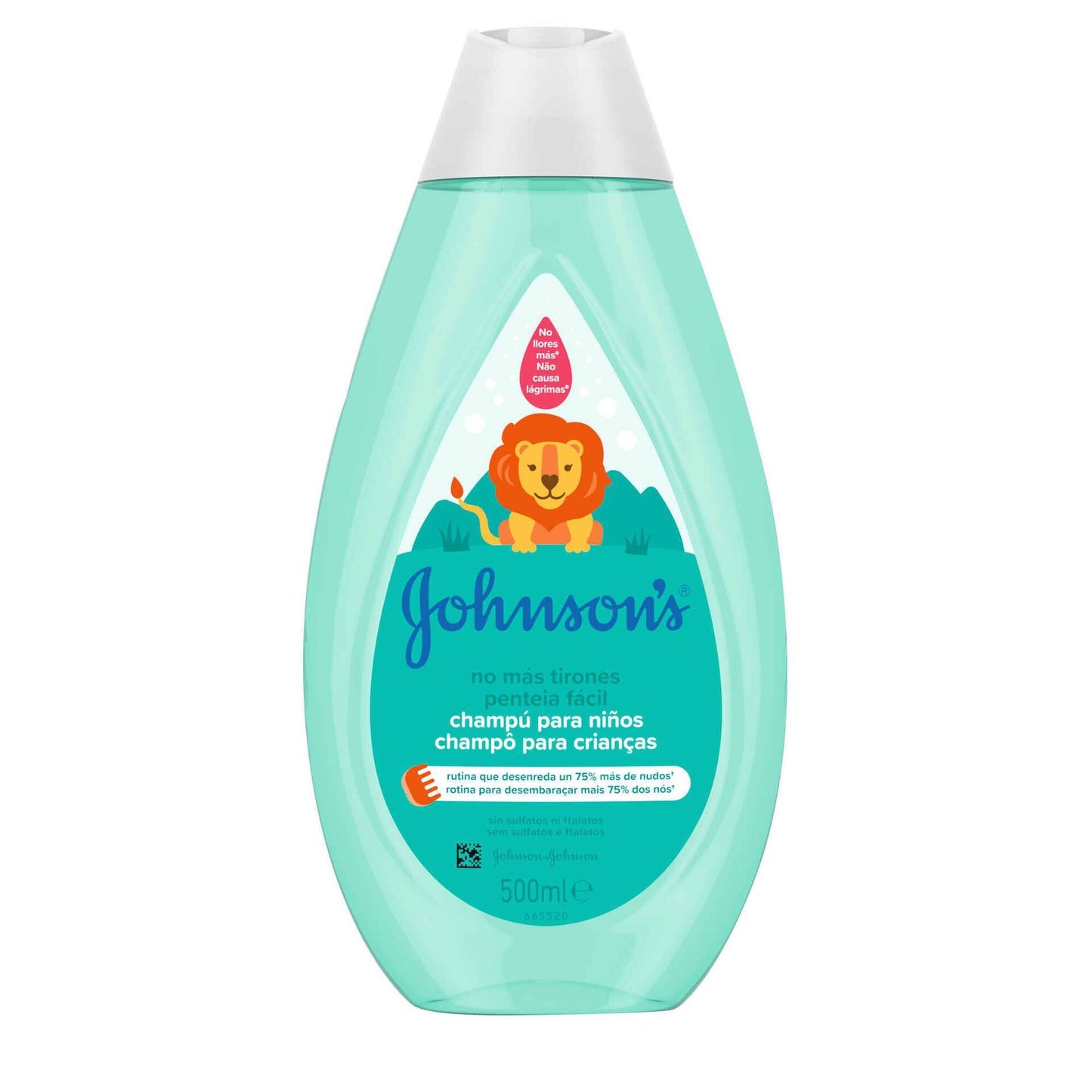 Shampoo Fácil de Pentear para Crianças Johnson's Baby 500ml