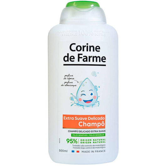 Champú Infantil Delicado Albaricoque Corine de Farme 500 ml