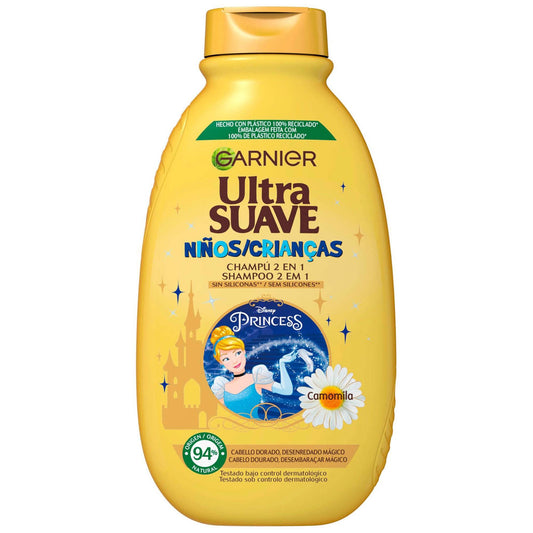 Shampoo Infantil Ultra Suave Camomila Cinderela Ultra Garnier 400 ml