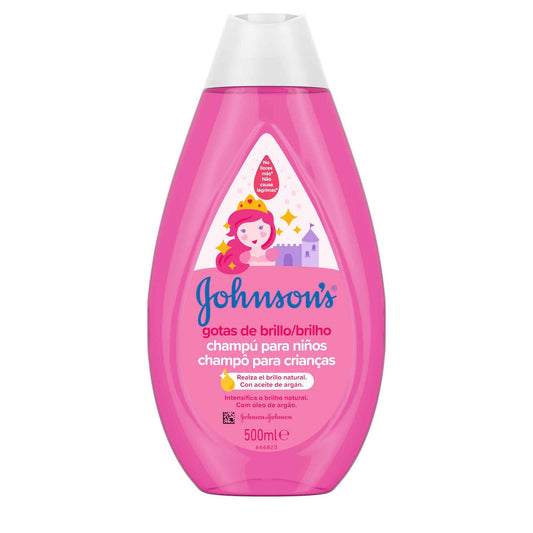 Shampoo Shine Drops para Crianças Johnson's Baby 500 ml