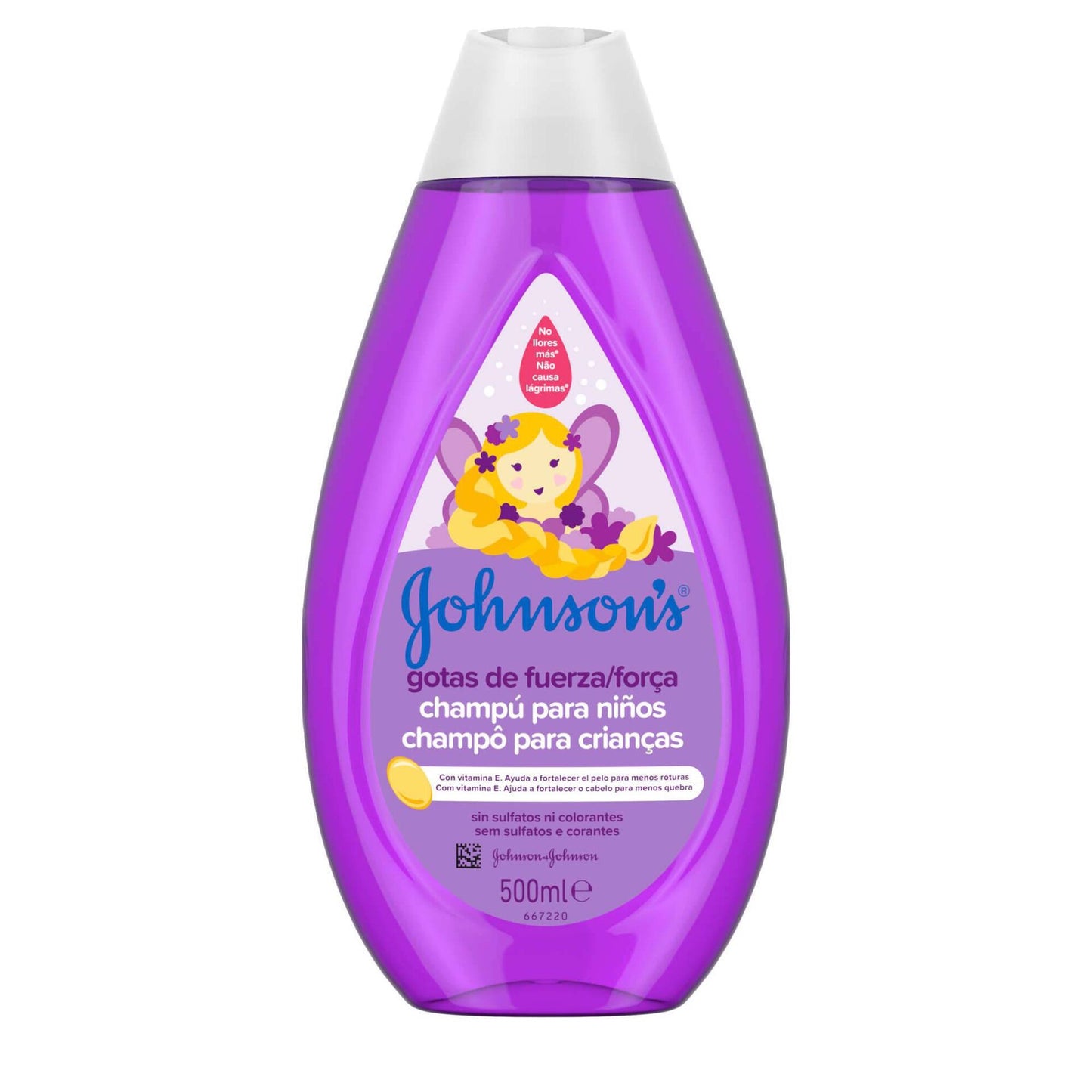 Shampoo Gotas de Força Infantil Johnson's Baby 500ml
