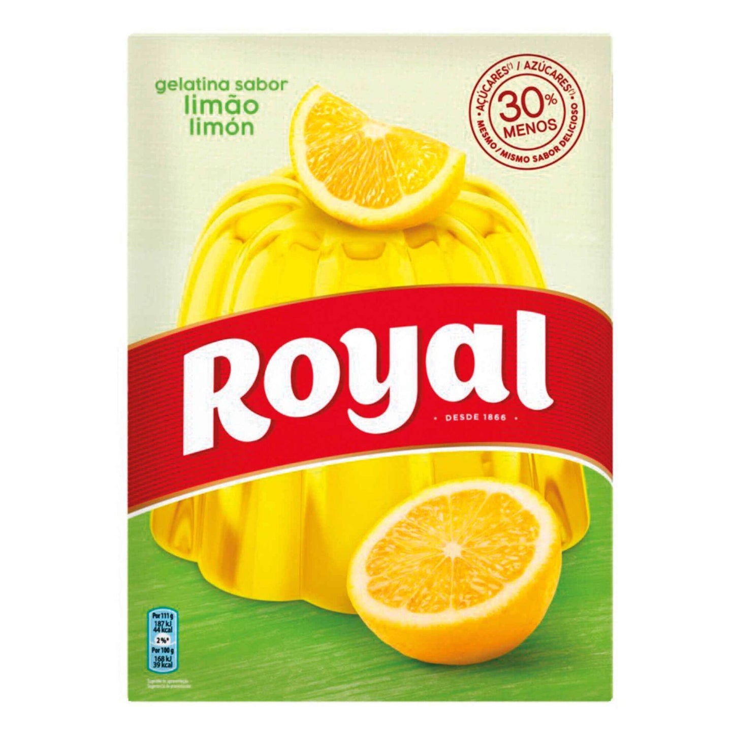 Limão em Pó Gelatina Royal emb. 114 gr