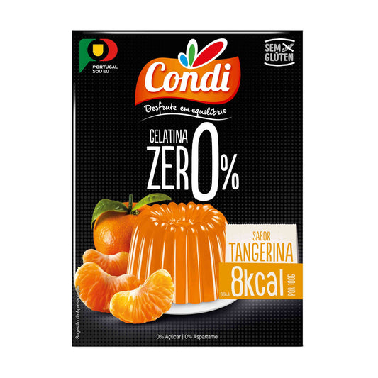 Condición de gelatina en polvo con cero% mandarina emb. 28 gramos