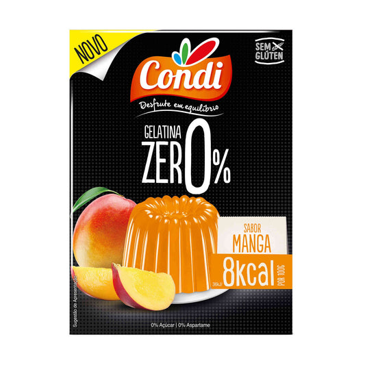 Condición en polvo de gelatina de mango Zero% emb. 26 gramos