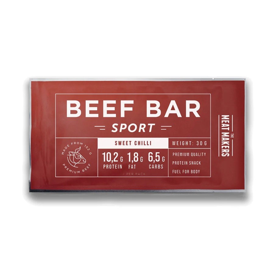 Meat Makers Beef Bar Sports Chile Dulce 30g