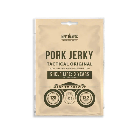 Meat Makers Porco Jerky Tático Original 40g