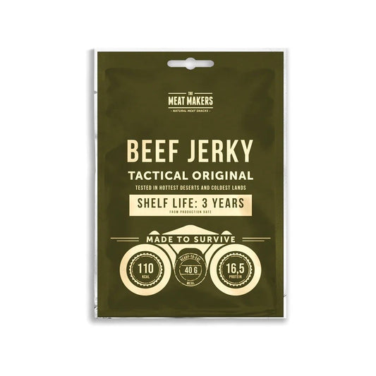 Meat Makers Beef Jerky Tático Original 40g