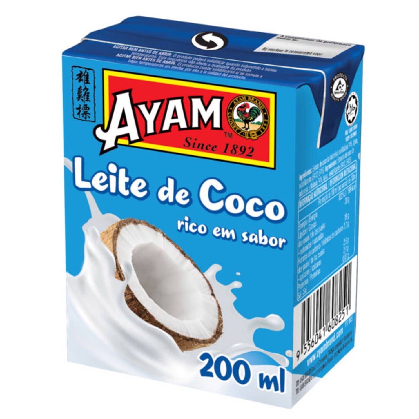 Leite de coco Ayam emb. 200ml