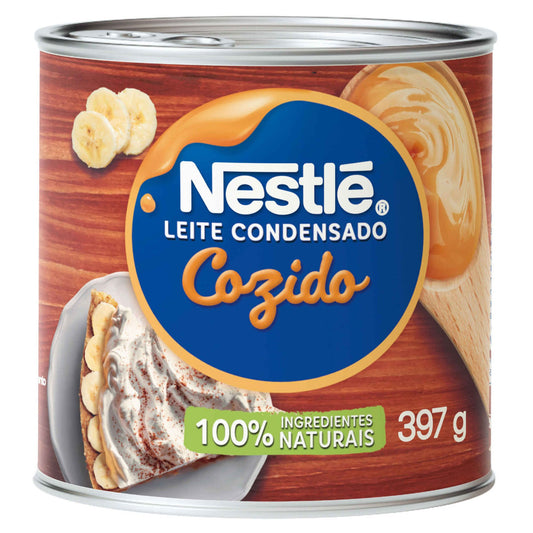 Leite condensado cozido Nestlé emb. 397 gramas