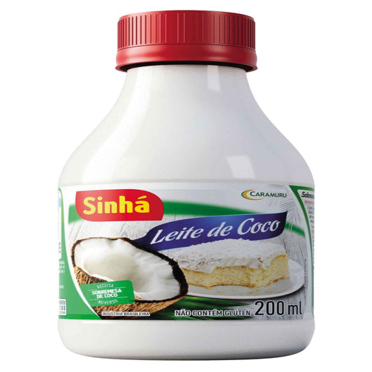 Leche de coco sin gluten Sinha emb. 200ml