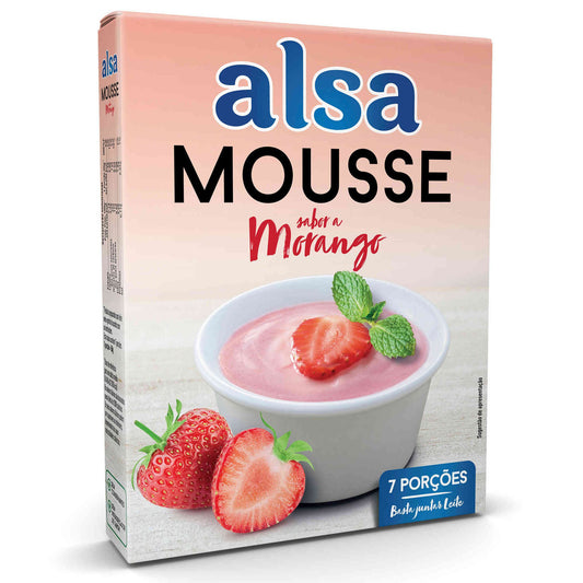 Strawberry Mousse Alsa 100g