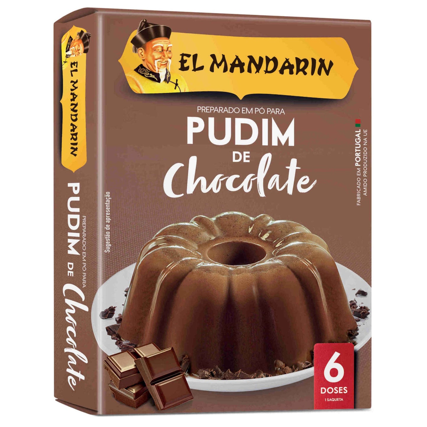 Preparado para Budín de Chocolate El Mandarin emb. 37 gramos