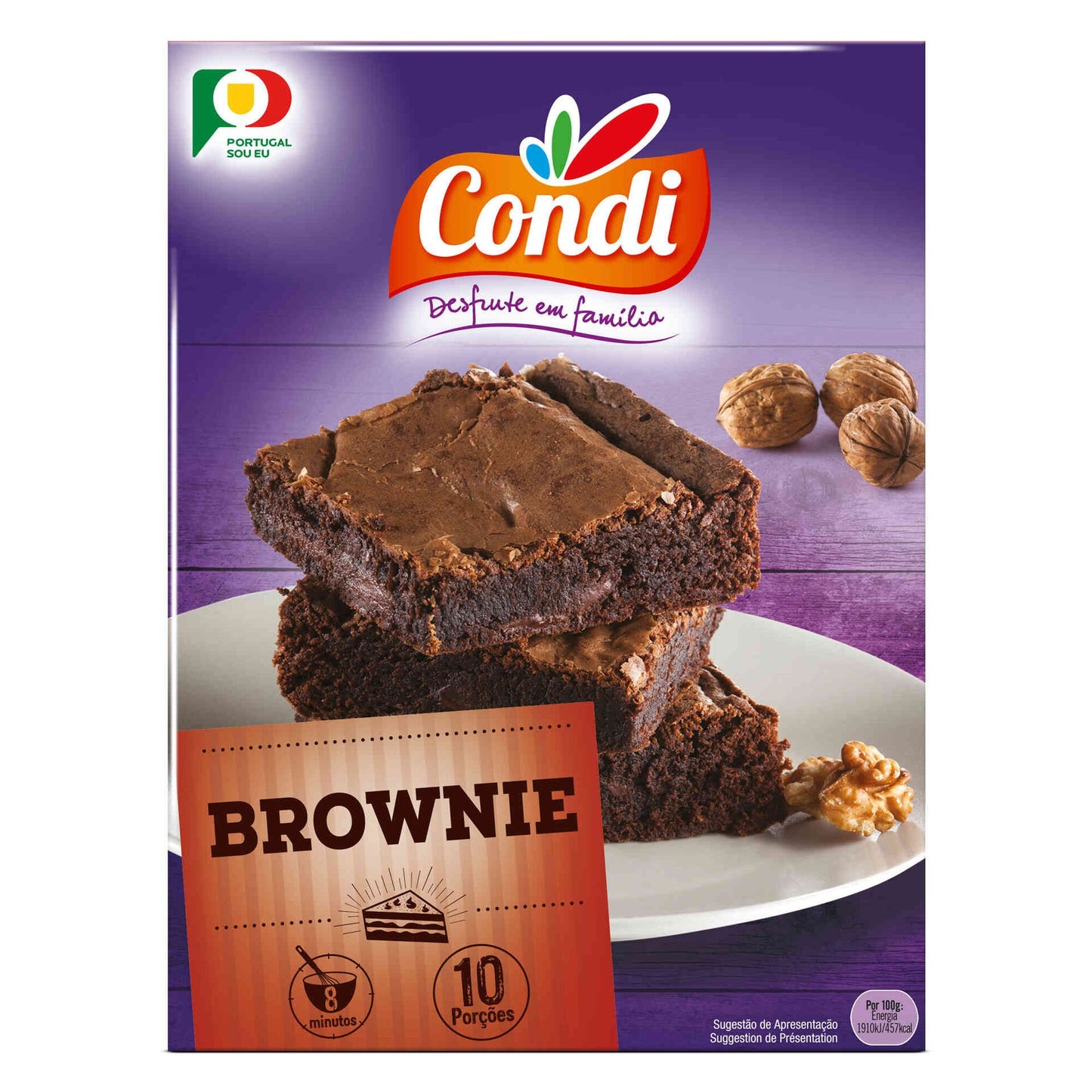Mezcla para Brownies Condi emb. 370 gramos