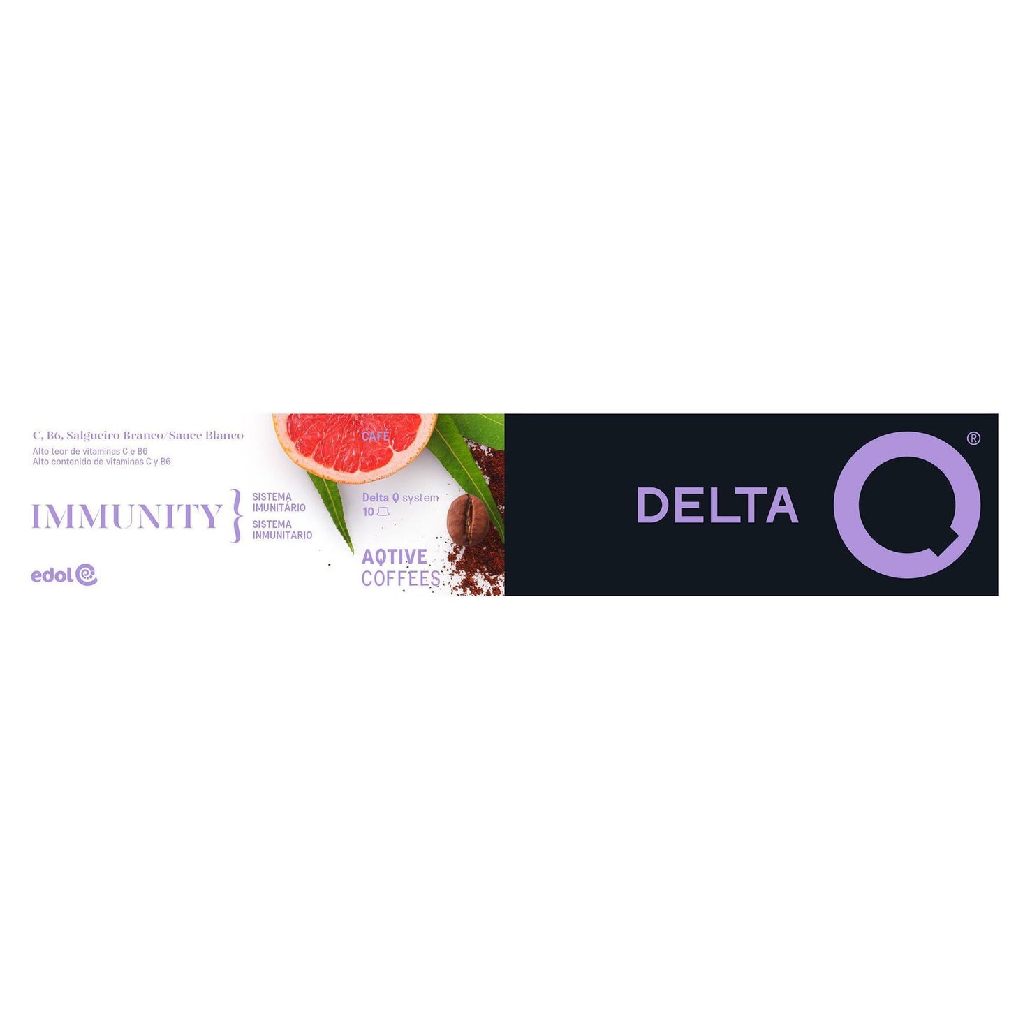 AQtive Inmunidad Café Cápsulas Delta Q emb. 10 uno