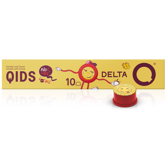 Cápsulas de cereais Qids Delta Q emb. 10 um
