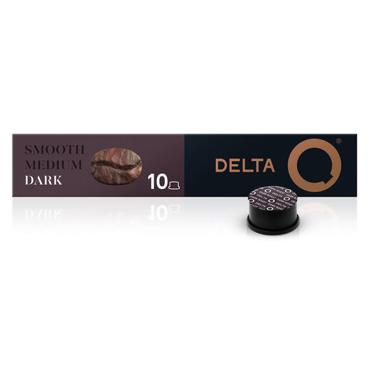 Cápsulas da coleção Dark Roast Int 9 Delta Q emb. 10 um