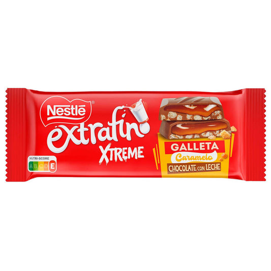 Milk Chocolate Tablet with Caramel and Extra Fine Biscuit Nestlé 87g