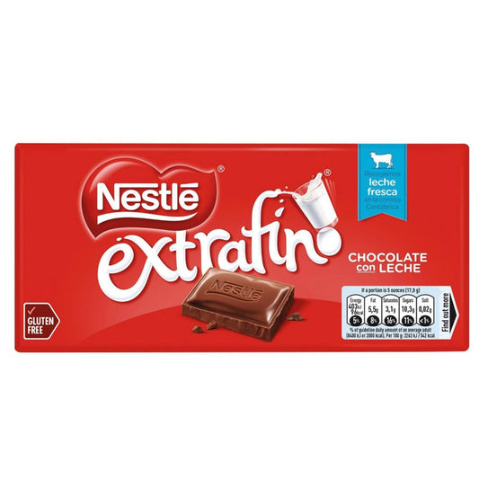 Extra-Fine Milk Chocolate Tablet Nestlé 125g