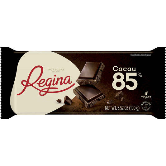 Cocoa Chocolate Tablet Regina 100g Gluten-Free 85%