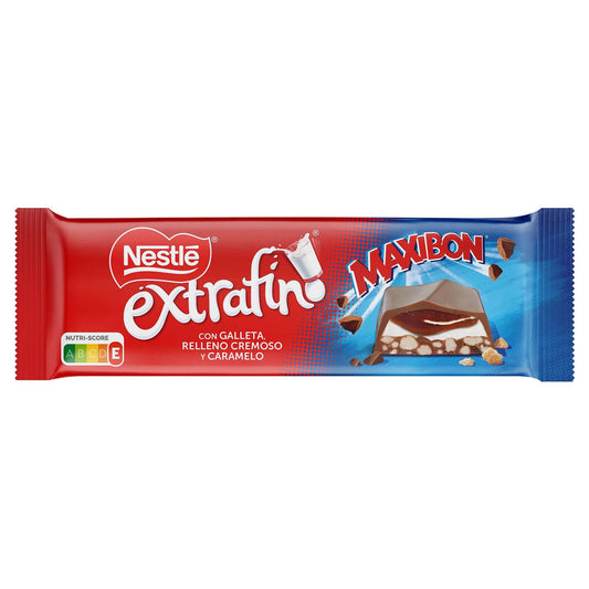 Milk Chocolate Tablet Maxibon Extrafine Creamy Filling Nestlé 235g