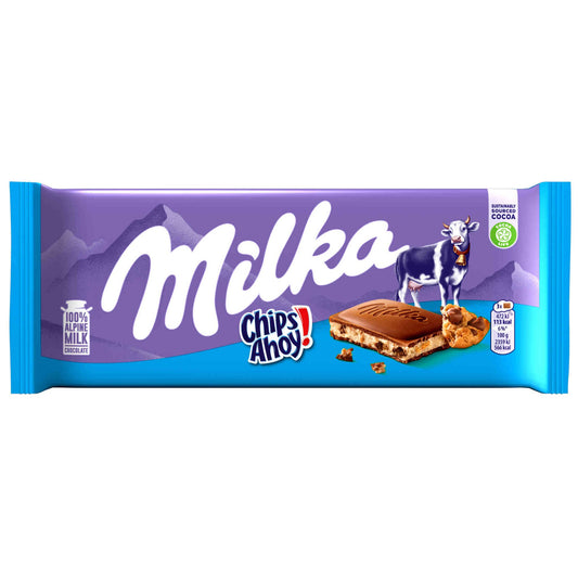 Chips Ahoy Chocolate Tablet Milka 100g