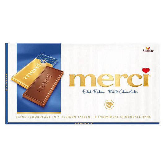 Tableta de Chocolate con Leche Merci 100 gramos