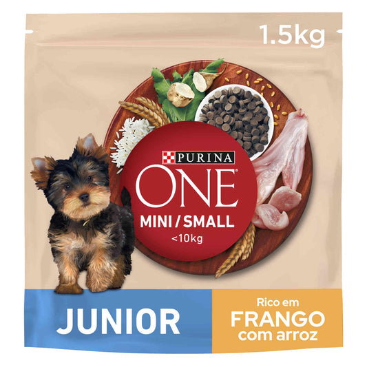 Alimento para Perros Mini Pollo Junior Purina One 1,5kg