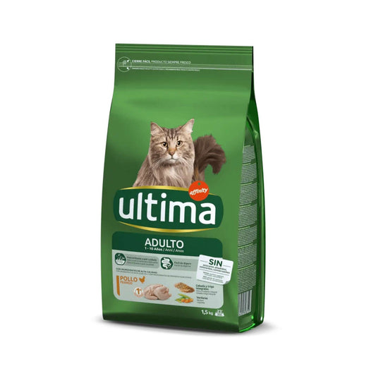 Ração para Gato Adulto Frango Affinity Ultima 1,5 kg