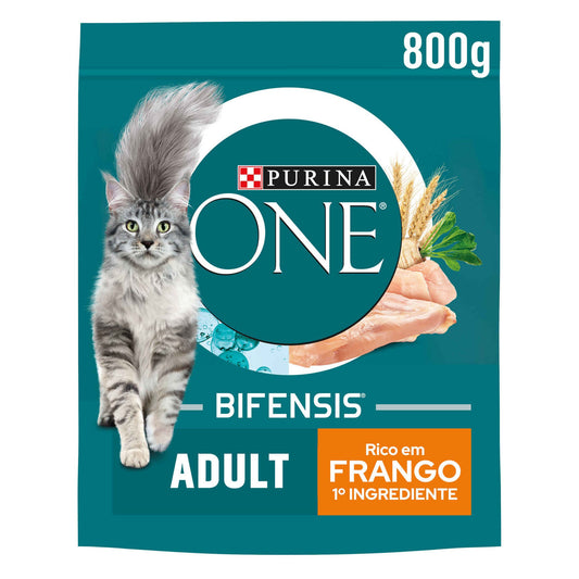 Alimento para Gatos Adultos Pollo Purina One 800 gramos