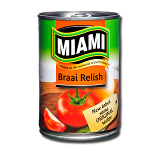 Miami Braai Relish Tomate y Cebolla 450g