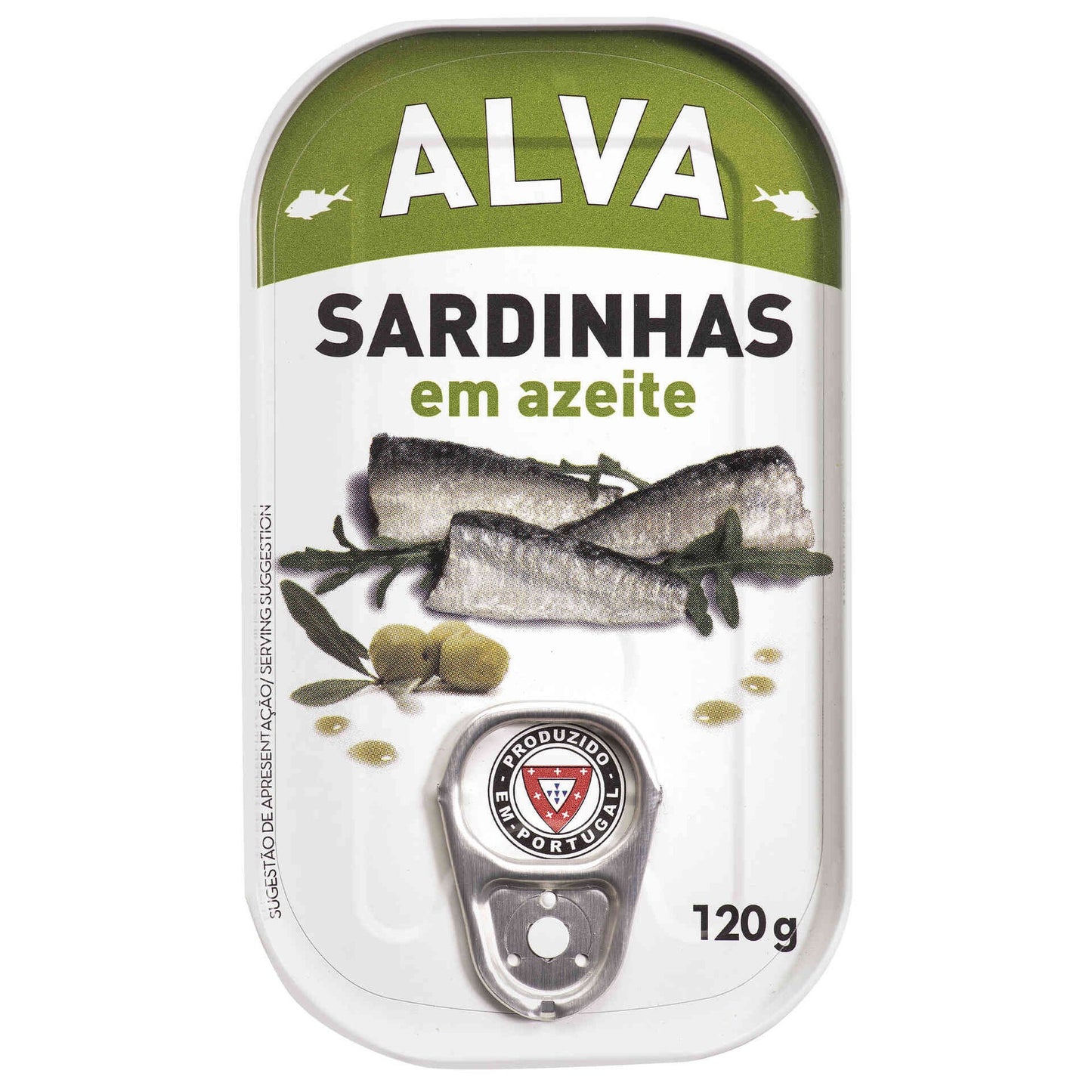 Alva sardines in refined olive oil 120g premium canned sardines portuguese seafood pantry fish