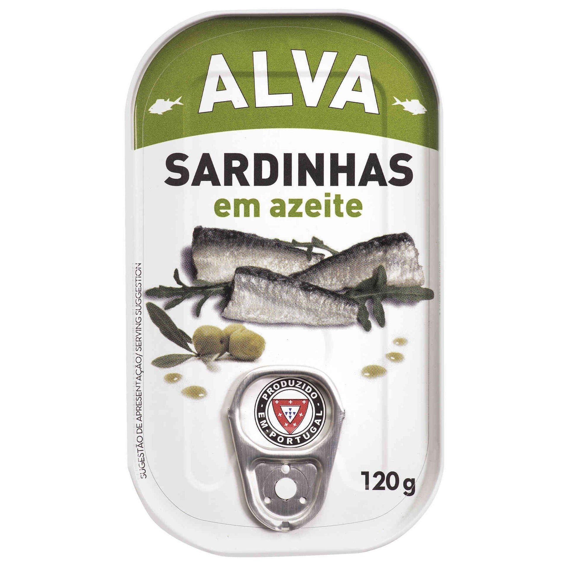 Alva sardines in refined olive oil 120g premium canned sardines portuguese seafood pantry fish
