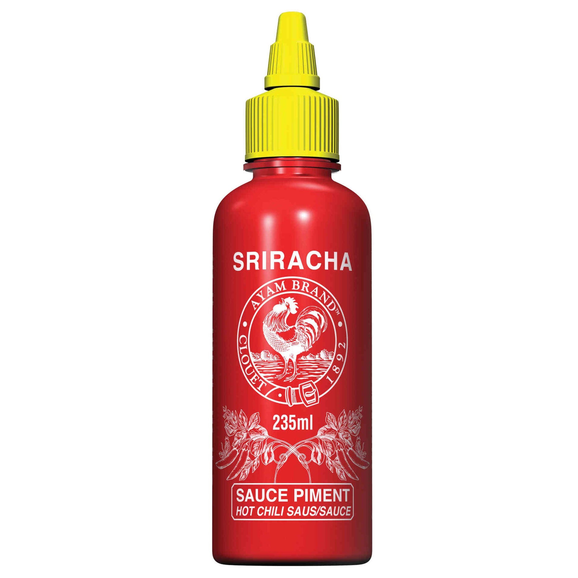 Ayam Sriracha Sauce 235 ml Thai chilli sauce fiery heat Asian cooking flavour booster