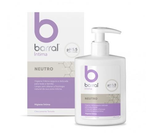 Barral intimate hygiene neutral 200ml gentle intimate cleanser sensitive daily care