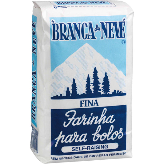 Branca de Neve Self Raising Wheat Flour 1 kg fine flour baking ingredient self rising flour Baking Ingredients